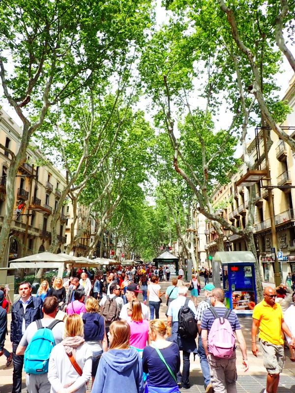 La Rambla- Tourist Central- Barcelona
